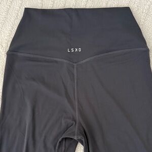 LSKD Grey High-Waisted Leggings